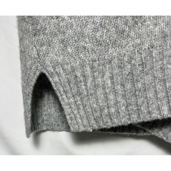 Shop‎ the Mint Gray Marled Knit Crew Neck Long Sleeve Sweater Dress XL - Picture 3 of 6